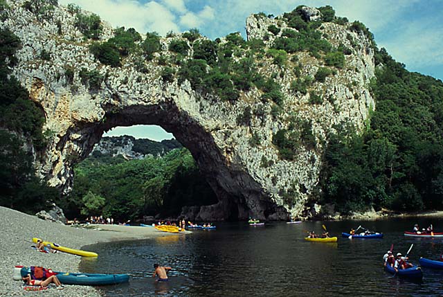 Gorges du Ardeche, Pont d'Arc